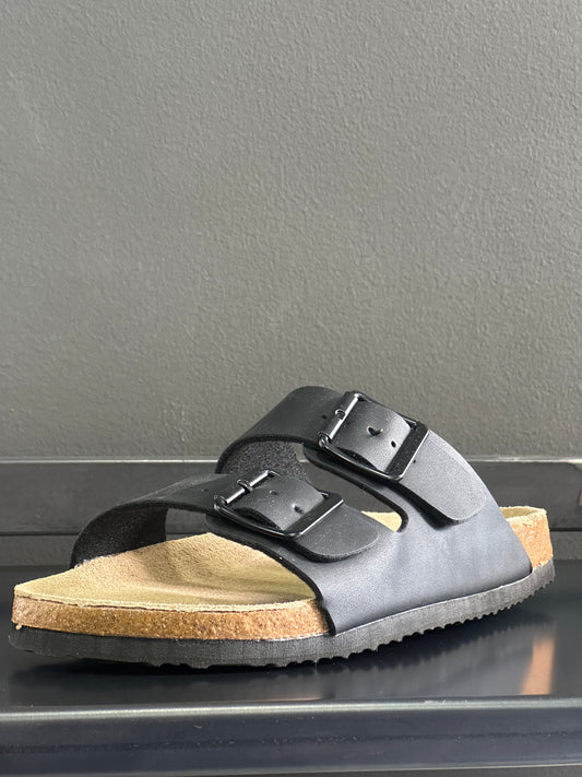 Sandalo Ciabatta Mod. Birken Black