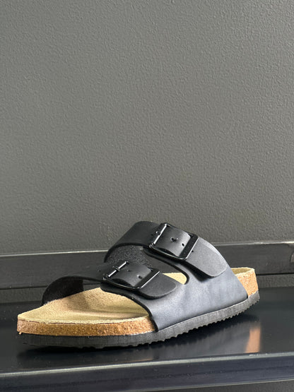 Sandalo Ciabatta Mod. Birken Black